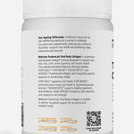 Back of Melrose FutureLab Total Body Collagen showing directions, ingredients and warnings