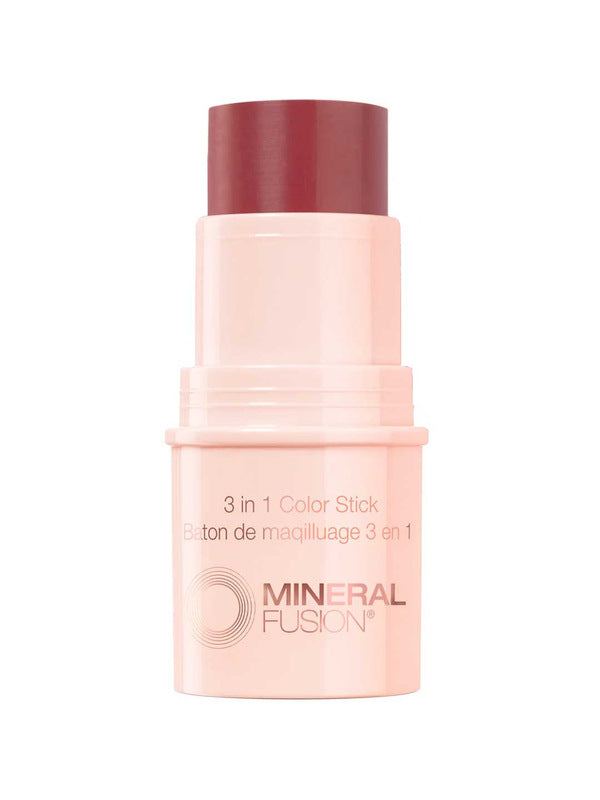 Mineral Fusion 3-in-1 Colour Stick - Berry Glow 5.1g product image