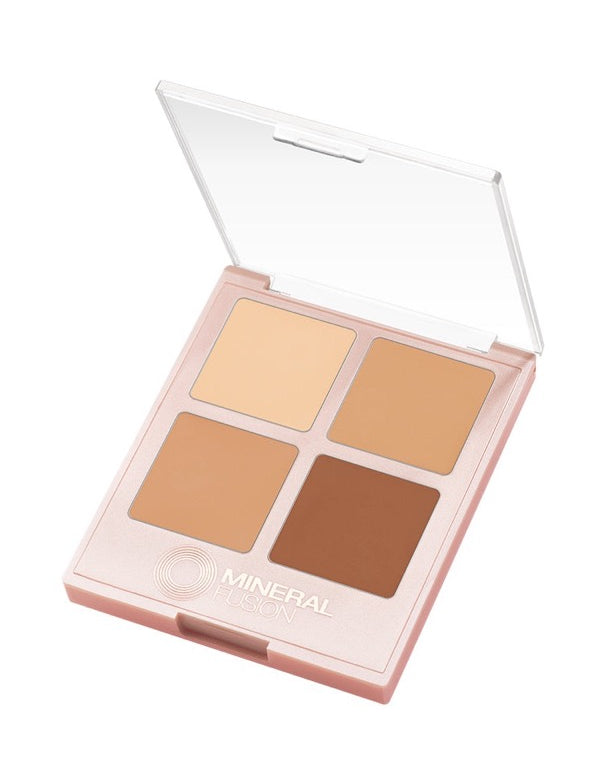 Mineral Fusion Decadence Concealer Palette open