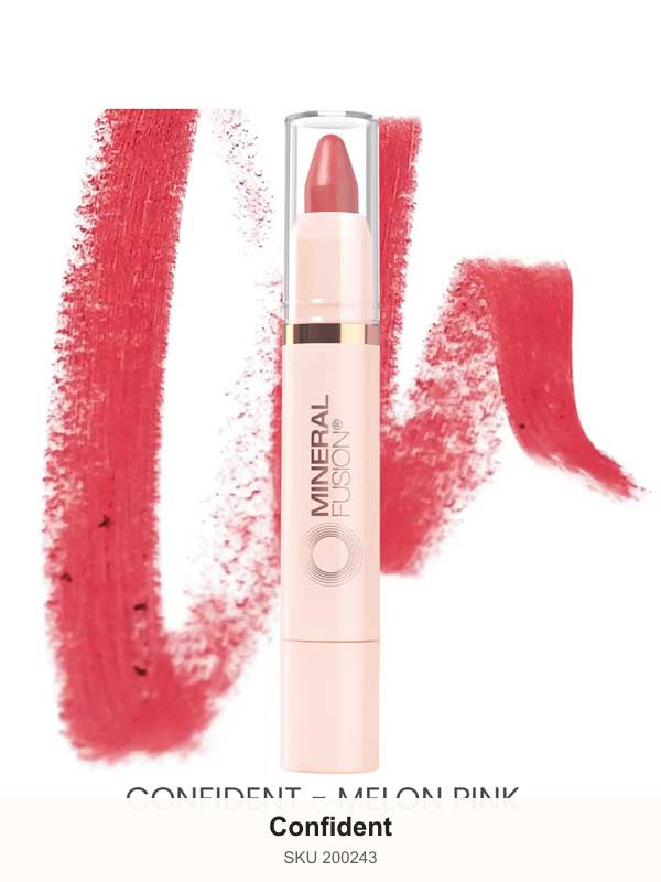 Mineral Fusion Sheer Moisture Lip Tint 2.3g – shade Confident, SKU 200243