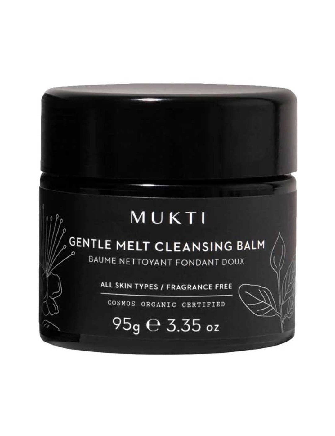 Mukti Gentle Melt Cleansing Balm 95g