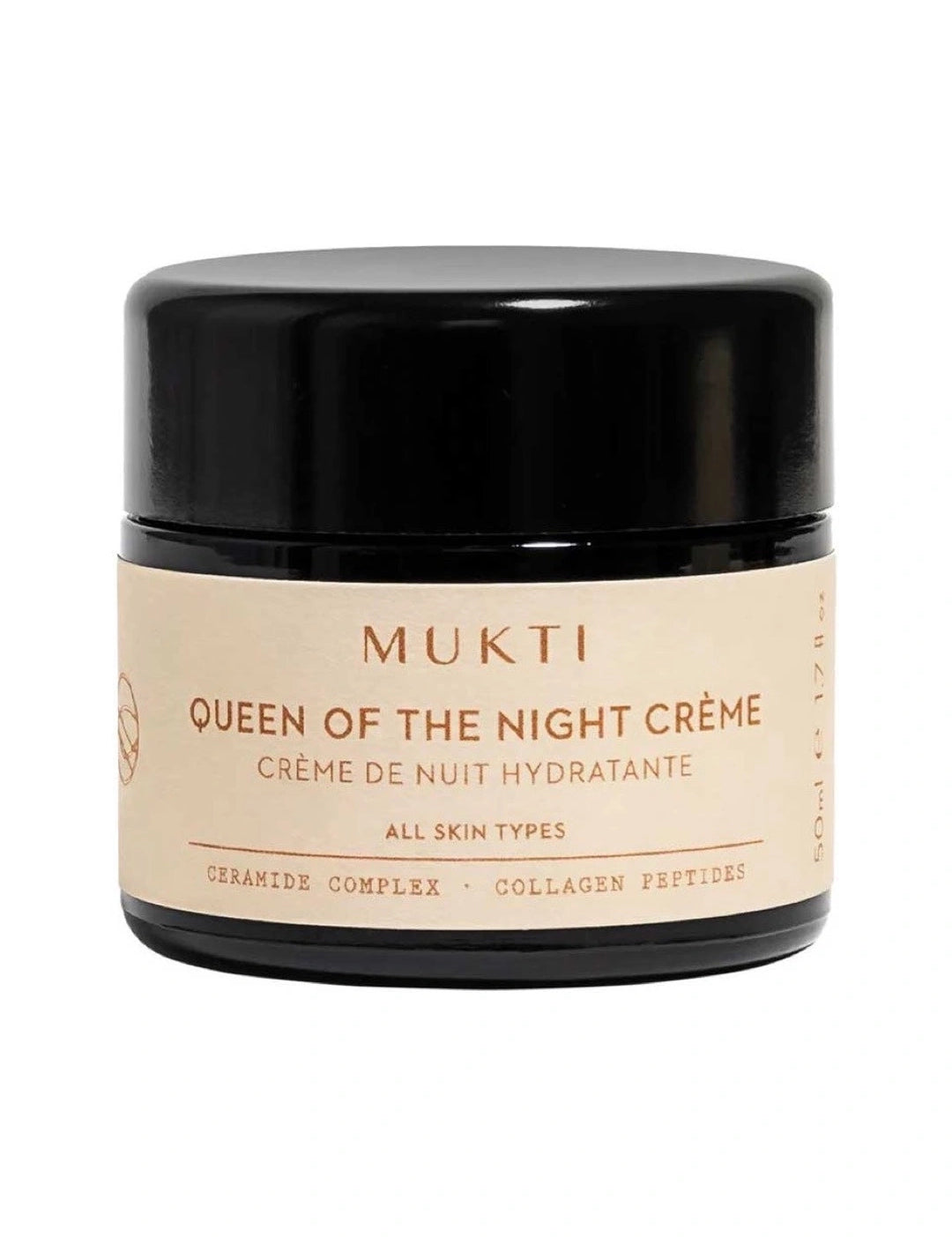 Mukti Queen of the Night Creme front tub product image