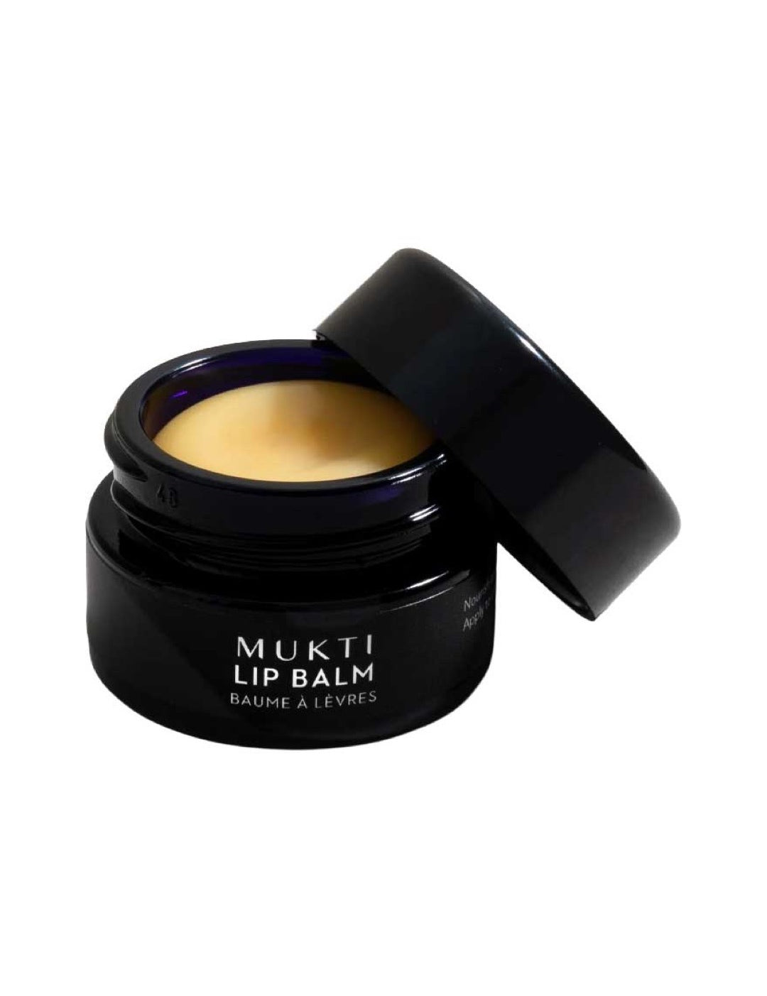 Mukti Whipped Honey & Macadamia Lip Balm 9g