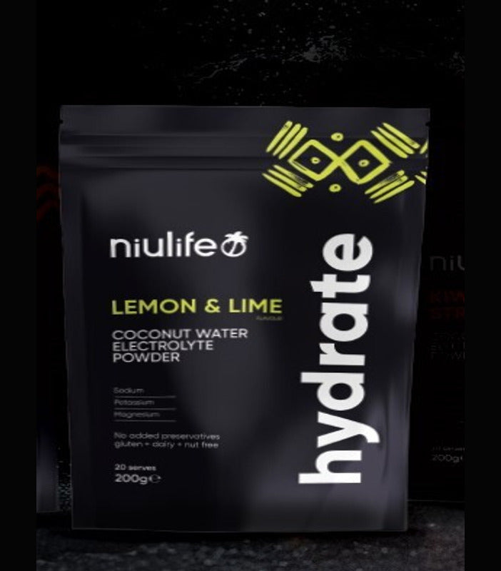 Niulife Hydrate Lemon & Lime campaign lifestyle photo