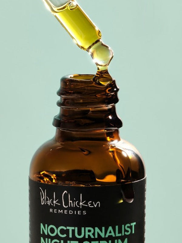 Night face serum to repair and hydrate – Black Chicken Remedies Nocturnalist Night Serum 30ml