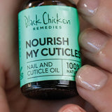 Australian made, cuticle oil – Black Chicken Remedies Nourish My Cuticles Nail & Cuticle Oil 9ml