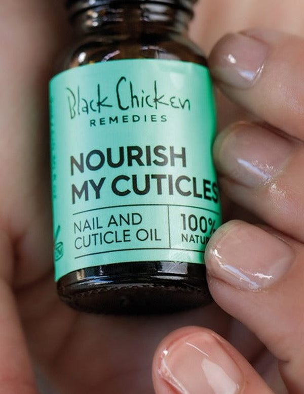 Australian made, cuticle oil – Black Chicken Remedies Nourish My Cuticles Nail & Cuticle Oil 9ml