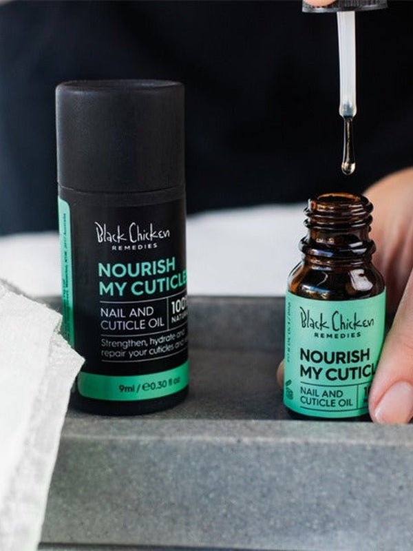 Cuticle repair Oil, Australian Made – Black Chicken Remedies Nourish My Cuticles Nail & Cuticle Oil 9ml