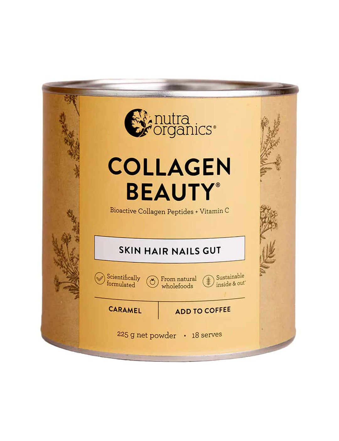 Nutra Naturals Collagen Beauty Caramel 225g