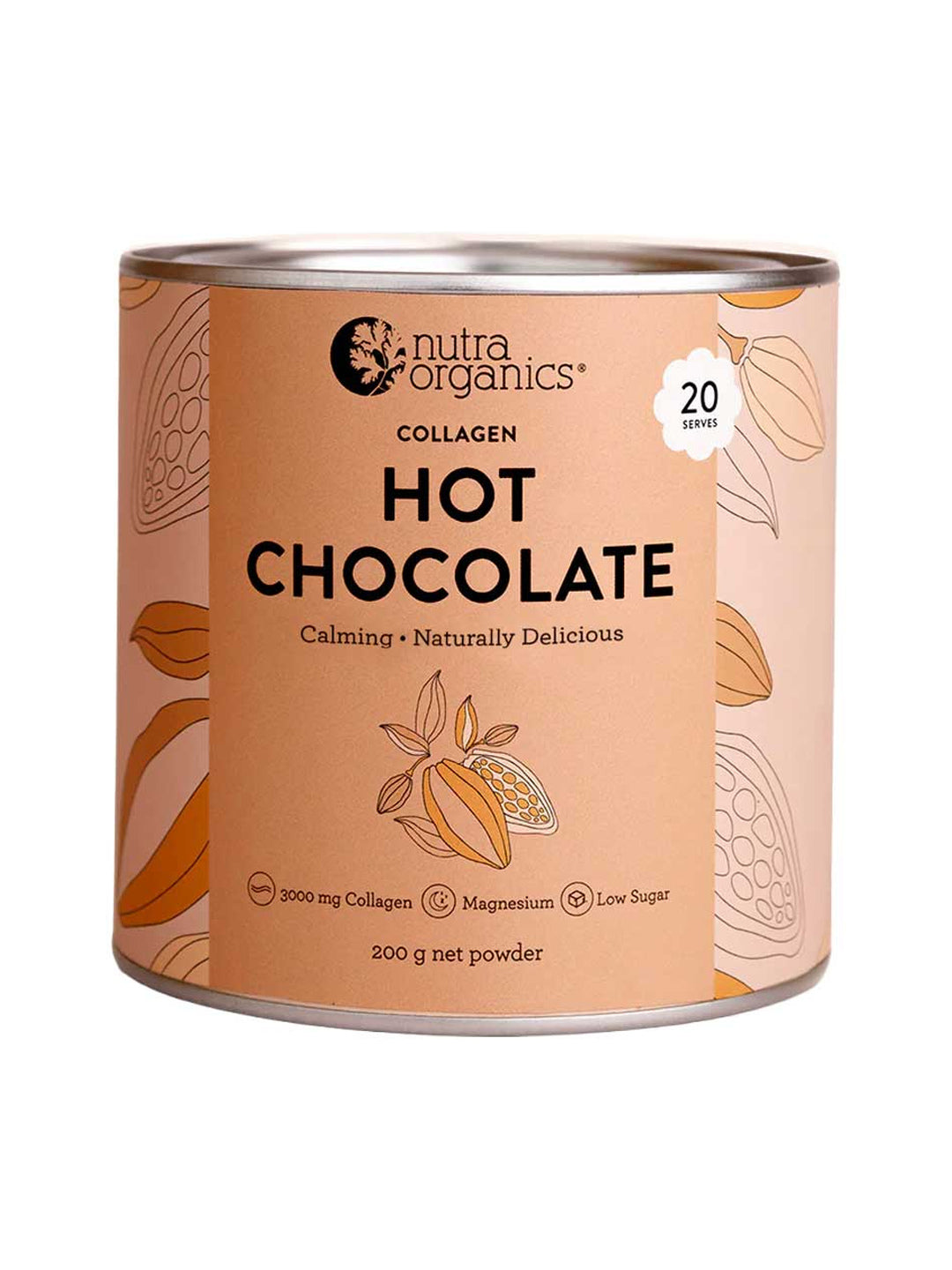 Nutra Naturals Collagen Hot Chocolate 200g