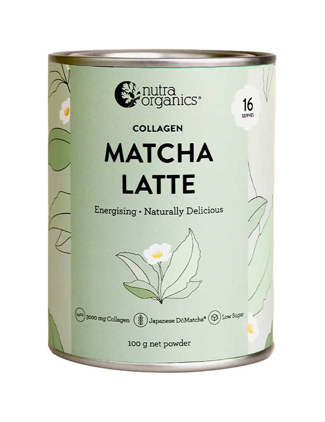 Nutra Naturals Collagen Matcha Latte 100g