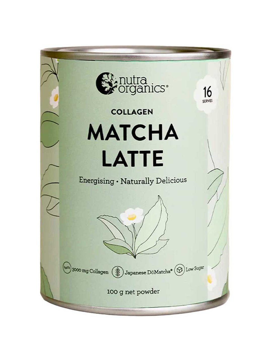 Nutra Naturals Collagen Matcha Latte 100g