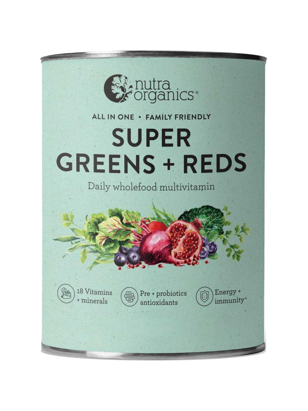 Nutra Naturals Super Greens + Reds