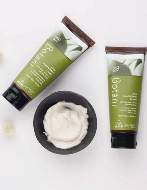 Botani Olive Hand & Body Cream 100g — hand and body cream with texture