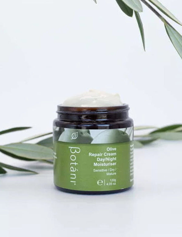 Botani Olive Repair Cream 120g — olive repair cream with olive branches