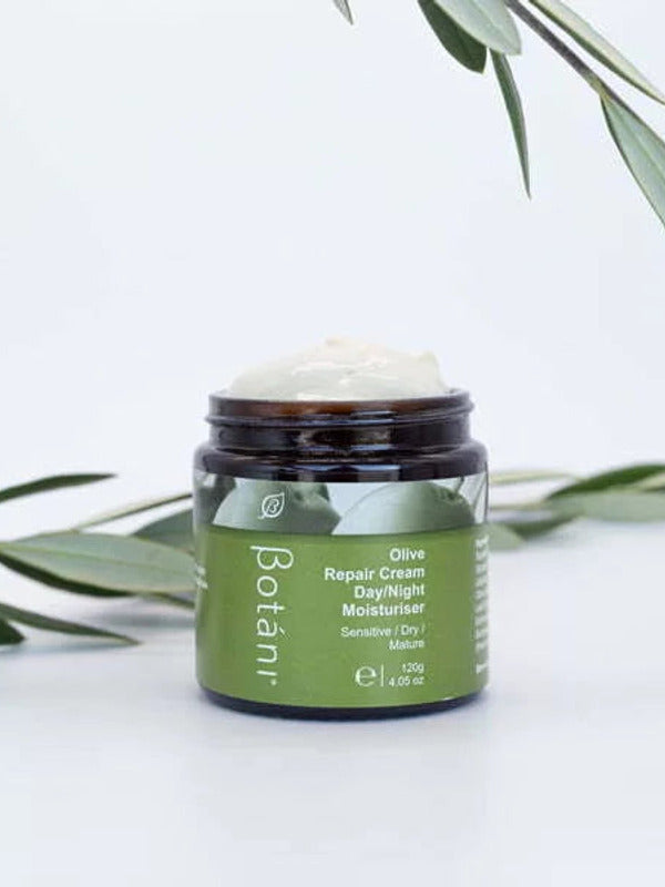 Botani Olive Repair Cream 120g — olive repair cream with olive branches