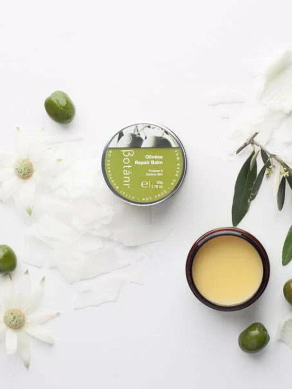 Botani Olivene Repair Balm 50g — olivene repair balm flat lay