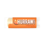 Overhead view of Hurraw! Organic Lip Balm - Orange 4.8g
