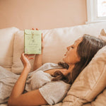 Woman relaxing in an Orgaid Firming Organic Sheet Mask