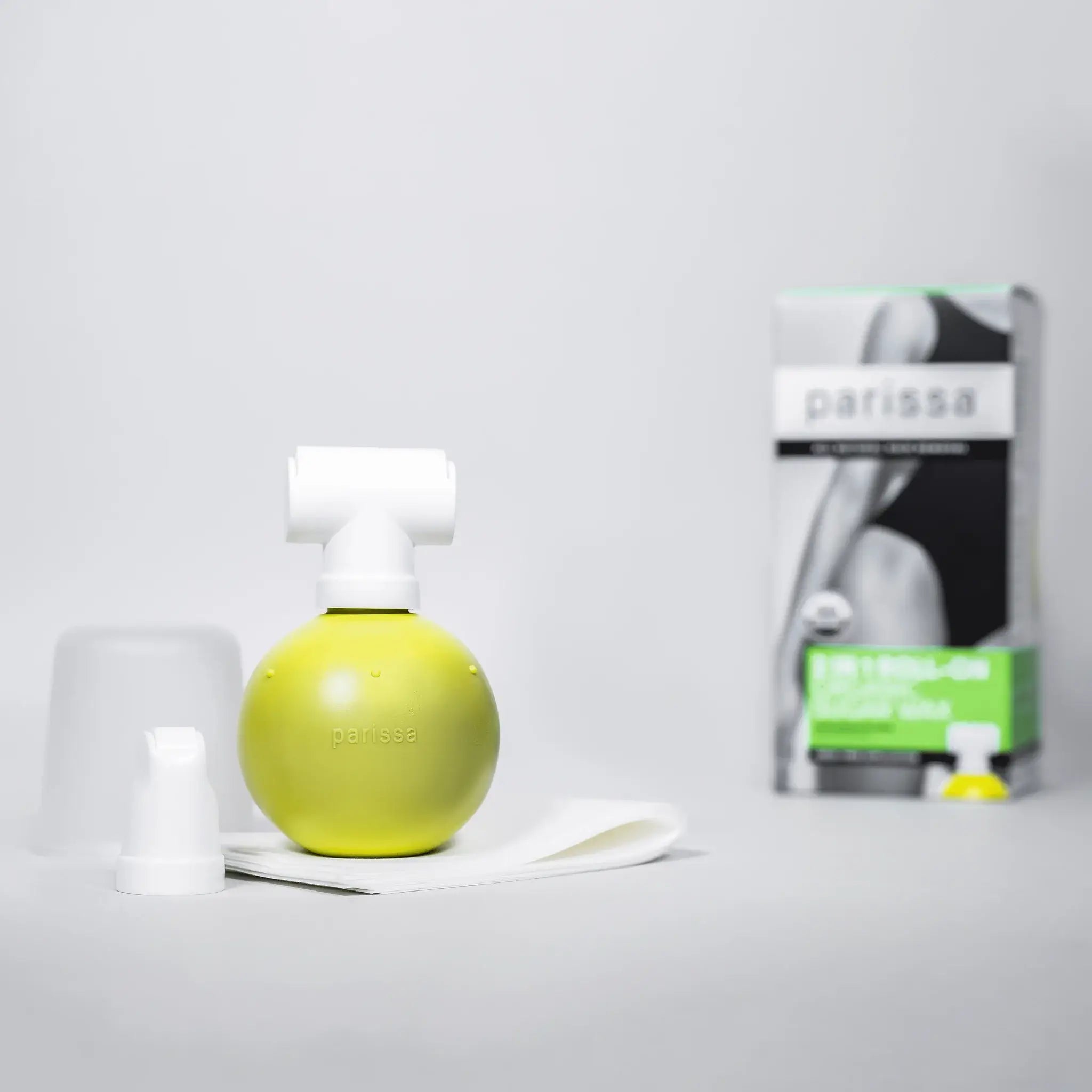 Parissa Organic Roll-On Sugar Wax kit contents