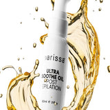 Parissa Ultra Soothe Oil styled with golden oil