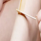Parissa Warm Wax applied to the leg