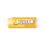 Overhead view of Hurraw! Organic Lip Balm - Pineapple 4.8g