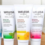 Weleda Calendula Toothpaste with Plant Gel and Ratanhia toothpastes
