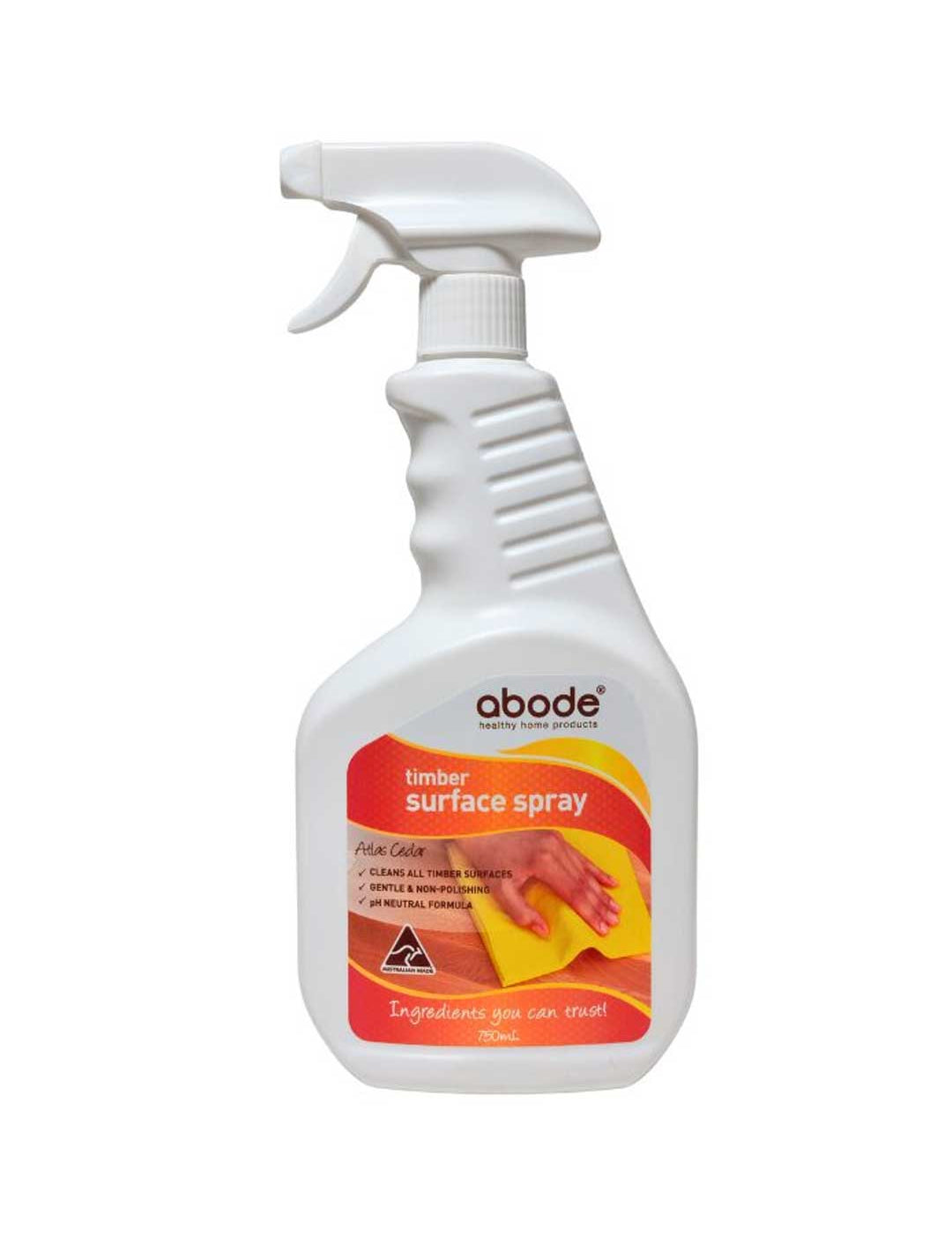Abode Timber Surface Cleaner Atlas Cedar, natural cleaning product