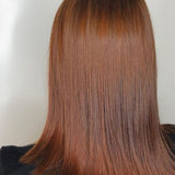 Radico Organic Hair Colour – Copper Brown bob result, SKU R-CBOHC