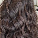 Radico Organic Hair Colour – Dark Brown salon curl result, SKU R-DBOHC