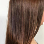 Radico Organic Hair Colour – Light Brown straight hair result, SKU R-LBOHC