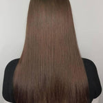 Radico Organic Hair Colour – Light Brown long rear-view result, SKU R-LBOHC