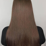 Radico Organic Hair Colour – Light Brown long rear-view result, SKU R-LBOHC