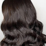 Radico Organic Hair Colour – Soft Black salon curl result, SKU R-SBOHC