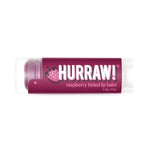 Overhead view of Hurraw! Organic Lip Balm - Raspberry 4.8g