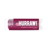 Overhead view of Hurraw! Organic Lip Balm - Raspberry 4.8g