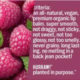 Product standards and certifications for Hurraw! Organic Lip Balm - Raspberry 4.8g