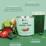 Nutra Organics Super Greens + Reds