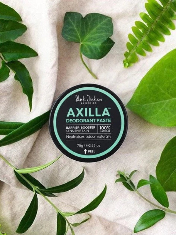 Axilla™ Natural Deodorant Paste Barrier Booster – Black Chicken Remedies Axilla Natural Deodorant Paste Barrier Booster 75g