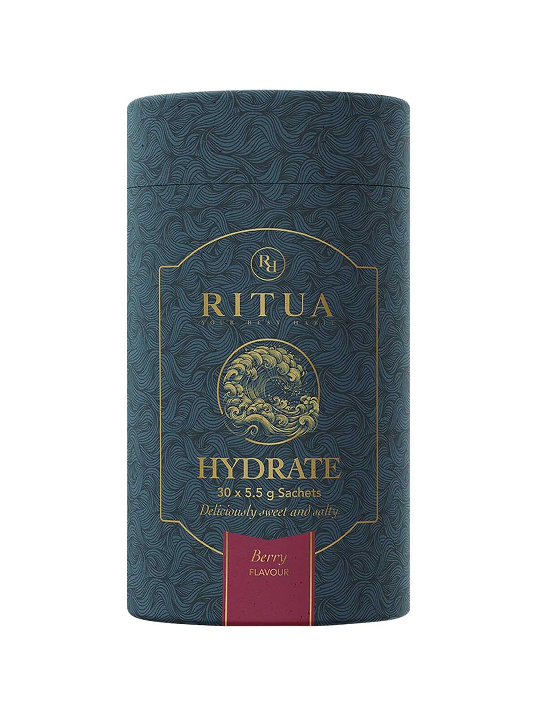 Ritua HYDRATE Electrolytes Berry 30 x 5.5g Sachets, natural supplement