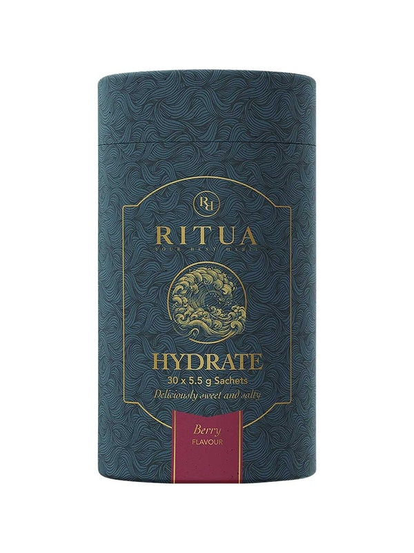 Ritua HYDRATE Electrolytes Berry 30 x 5.5g Sachets, natural supplement