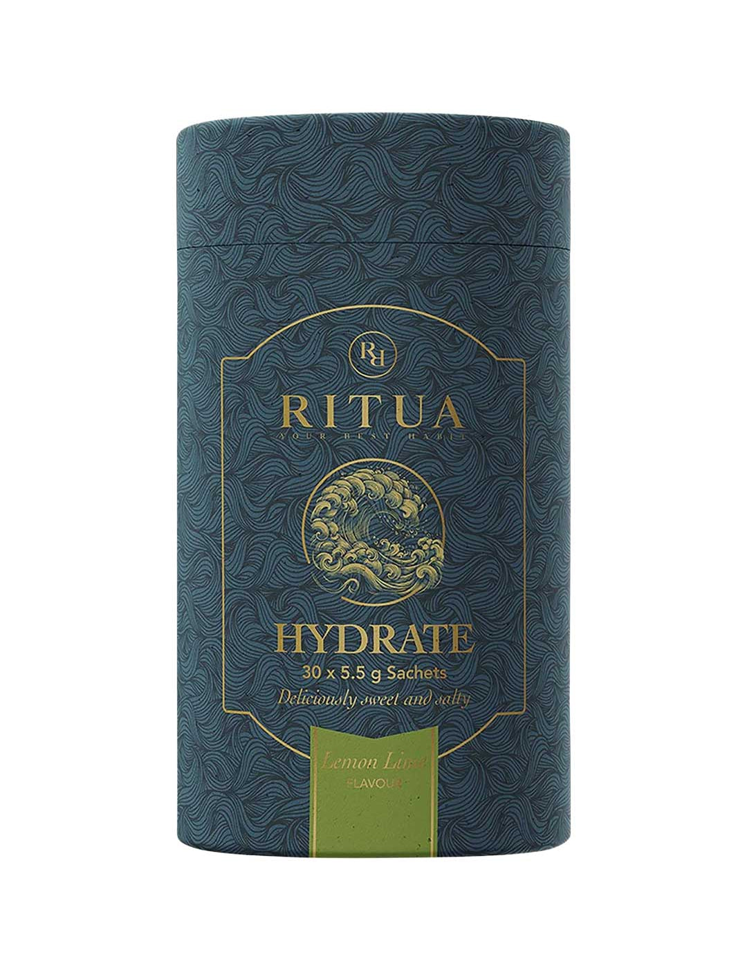 Ritua HYDRATE Electrolytes Lemon Lime 30 x 5.5g Sachets, natural supplement