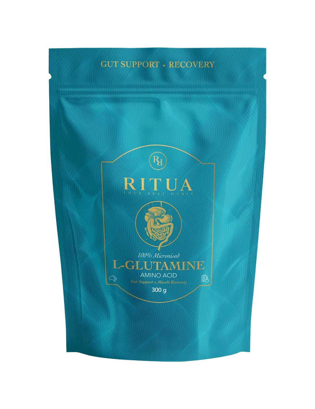 Ritua L-Glutamine 300g, natural supplement