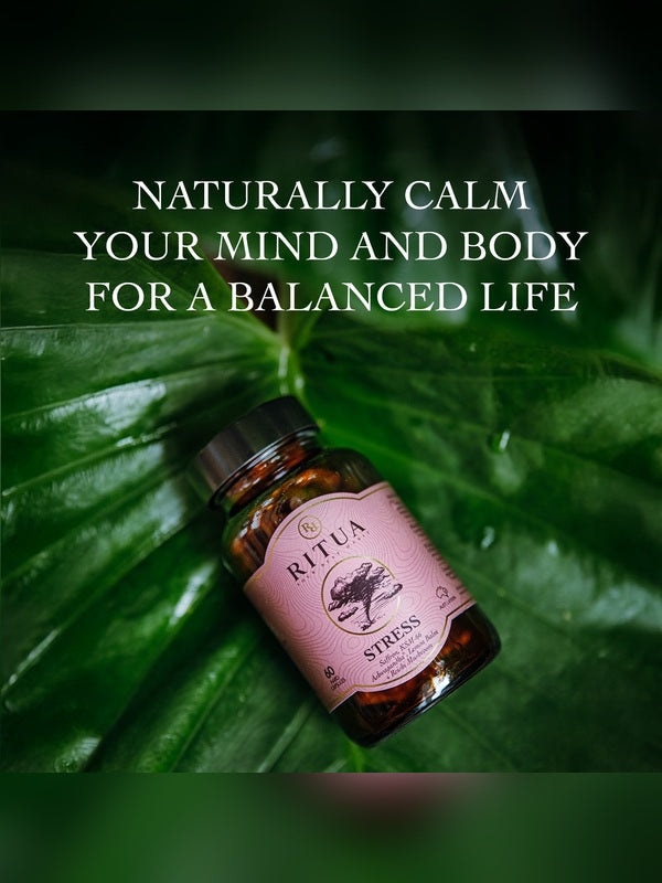 Ritua Stress supplement – naturally calm and balanced
