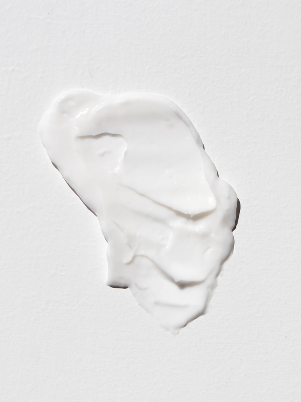 Texture swipe of Vanessa Megan Rosemary and Jojoba Bead Exfoliating Cleanser