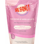 She BANG! Peri Latte Rose & Vanilla 300g pouch on a white background