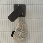 Sisal Soap Storage Bag – Black Chicken Remedies Sisal Soap Saver Bag