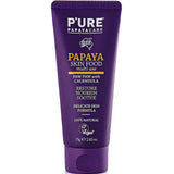 A 75g tube of P’URE Papayacare Papaya Skin Food Multi-Use by PURE Papayacare; a 100% natural, vegan balm with calendula to nourish and soothe dry skin.