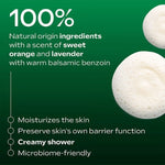 Weleda Skin Food Shower Cream benefits and natural orange, lavender and benzoin scent